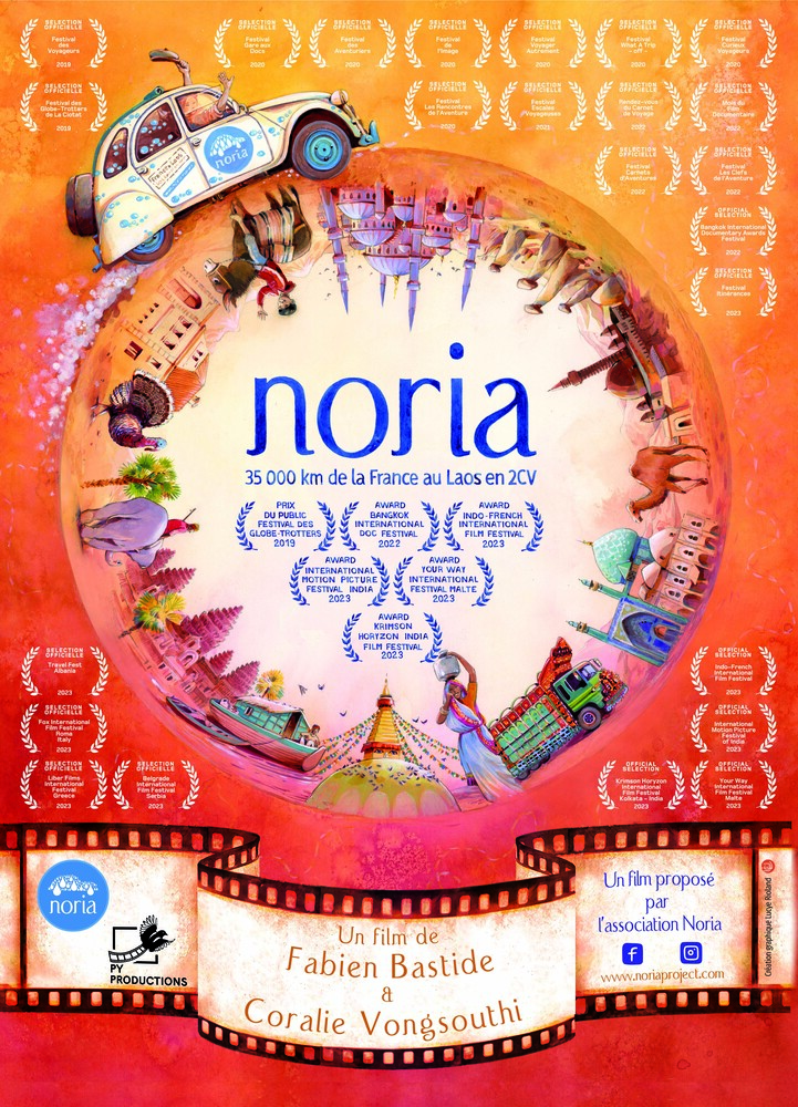 Film Noria, 35000km de la France au Laos (Fabien Bastide)
